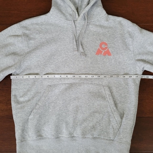 Russell Women's Gray Relaxed Pullover Hoodie Sweatshirt Women's XS Spotify Logo - Picture 6 of 8